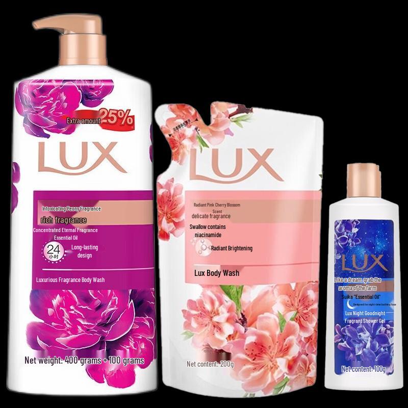 LUX Luxury Fragrance Enchanting Peony Shower Milk