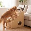 Wooden Dog Stairs Long-Lasting Pet Space-Saving for Indoor