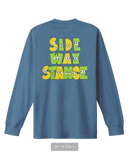 [IMPROVES] [SIDEWAYSTANCE] Facial Logo Long Sleeve T-Shirt