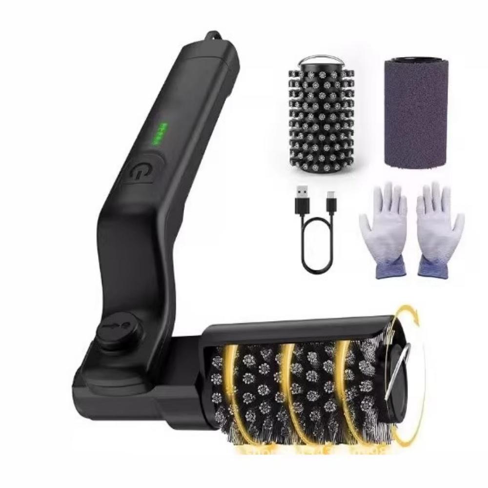 

Rechargeable Electric Bbq Cleaner Brush Heavy Duty Grill Cleaning Tool For Removing Stubborn Grease From Grill Grates чёрный
