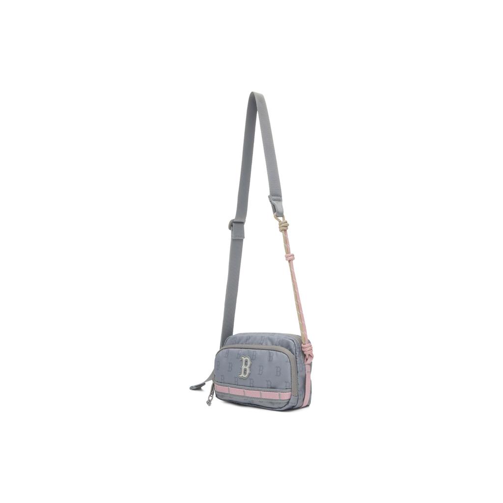 MLB Boston Red Sox Floral Series Crossbody Bag Women bags Gray 3ACRM045N-43GRL