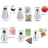 DIY Cream Nozzles Stainless Steel Baking Tool Durable Cake Decoration Tip
