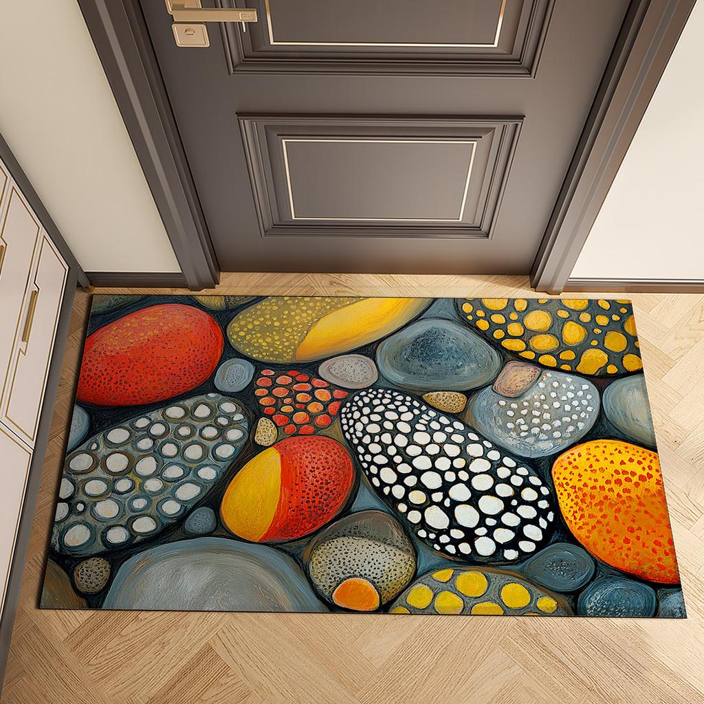 Valentine's Day Doormat Welcome Entrance Door Mat Outdoor Front Room Rugs Foot Mat Hallway Carpet Floor Bath Mats Washable