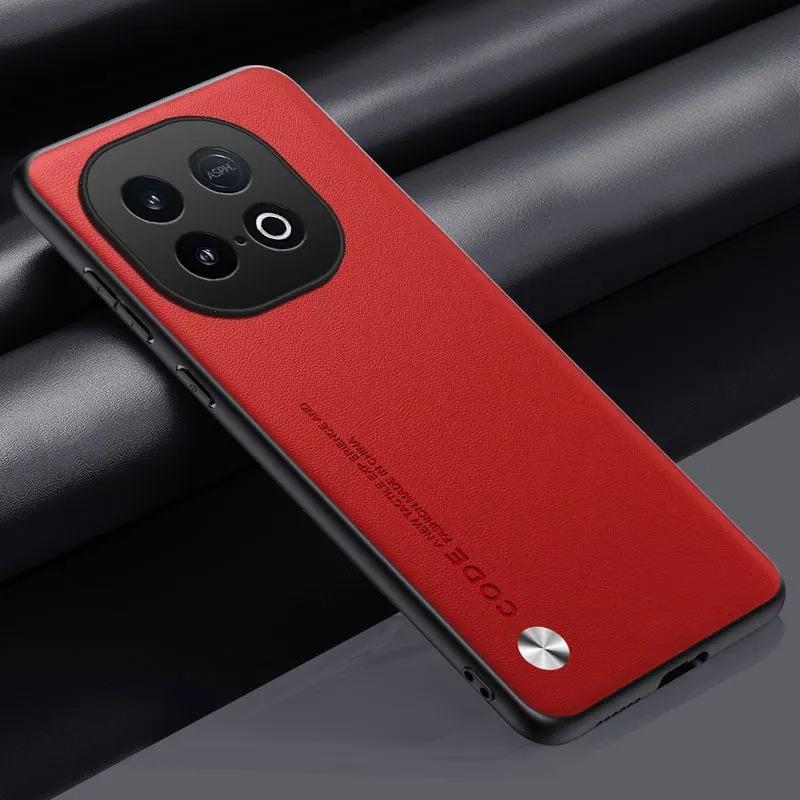 Case For VIVO IQOO Z10 Turbo Pro Carbon Fiber PU Leather Shockproof Cover For VIVO IQOO Z10Turbo Anti-Shock Soft Silicone Cases