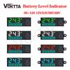 DC7-55V 3-14S Battery Level Indicator LED Indicator Light Voltage Power Meter Acid Lithium-ion Battery Power Display Board