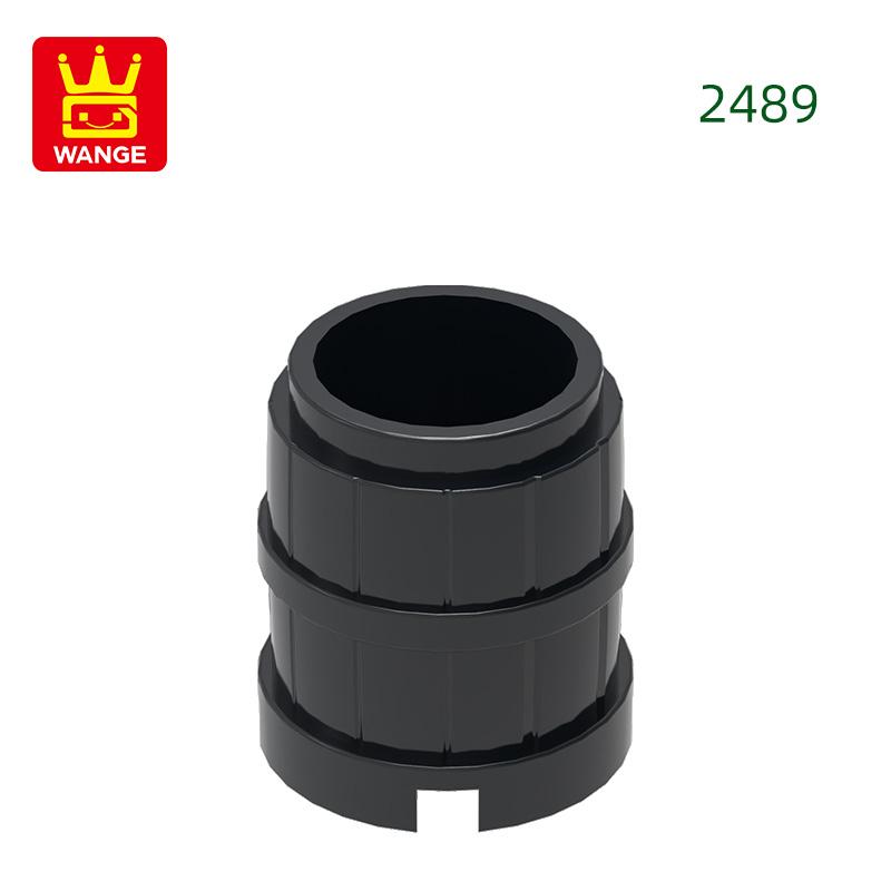 Non-Toxic 69Pcs/Lot No.2489 Container Barrel 2 X 2 X 2 Block Moc Color Accessories Compatible With Brick Diy Children'S Toy Assembly Parts
