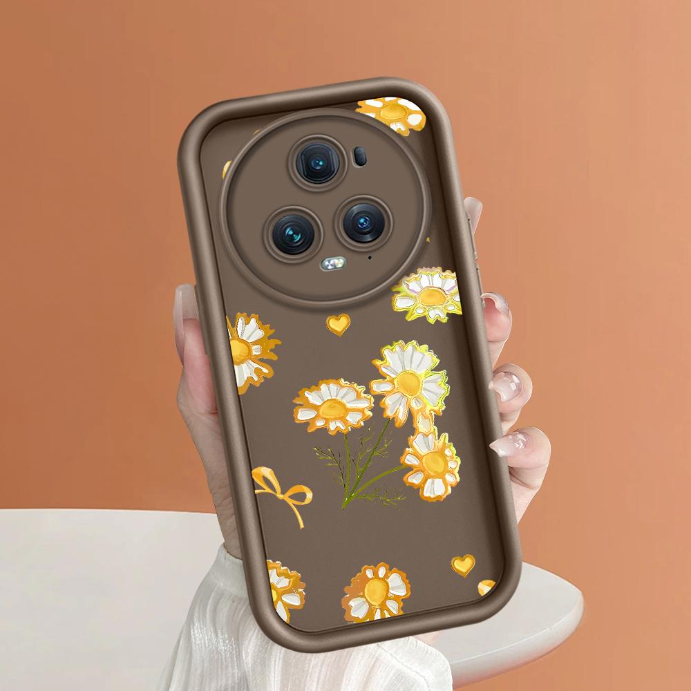 Soft Silicone Square Ladder Printing Pattern Phone Casing Full Cover Camera Shockproof Protection Rubber Case for Huawei Honor