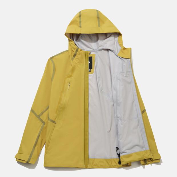 Descente Dualis 3-Layer Shell Jacket Mustard Sr121Djk13