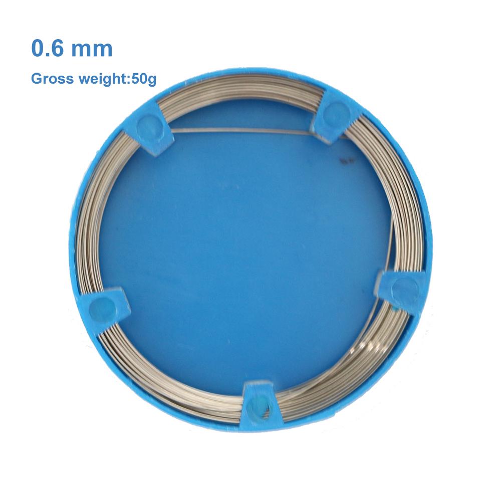 Zahnkieferorthopädie Edelstahl Bogendraht Zahnmedizin Bogendraht Zahnarztmaterialien Chirurgische Instrumente 0,5-1,8 mm Oral