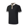 New FILA Golf Series Polo Shirt Men's Pitch Black A11M525111F-BK