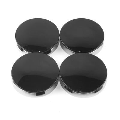 Wheel Center Caps 83mm 74.3mm 4-Piece Wheel Center Caps High Gloss Black Wheel Caps