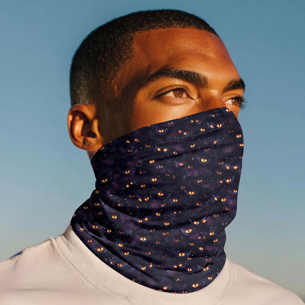 Outdoor Cycling Mask Fashion Printed Headscarf Neck Scarf
