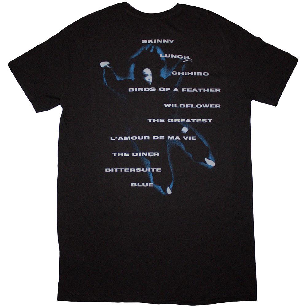 Billie Eilish Womens/Ladies Hit Me Hard And Soft Track List T-Shirt Dress