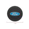 Focus Fashion Water Cup Holder Mats Upgraded Drink Non-slip Coaster For Ford mk2 mk3 Ranger Mondeo mk4 S-MAX Kuga Mustang Fusion