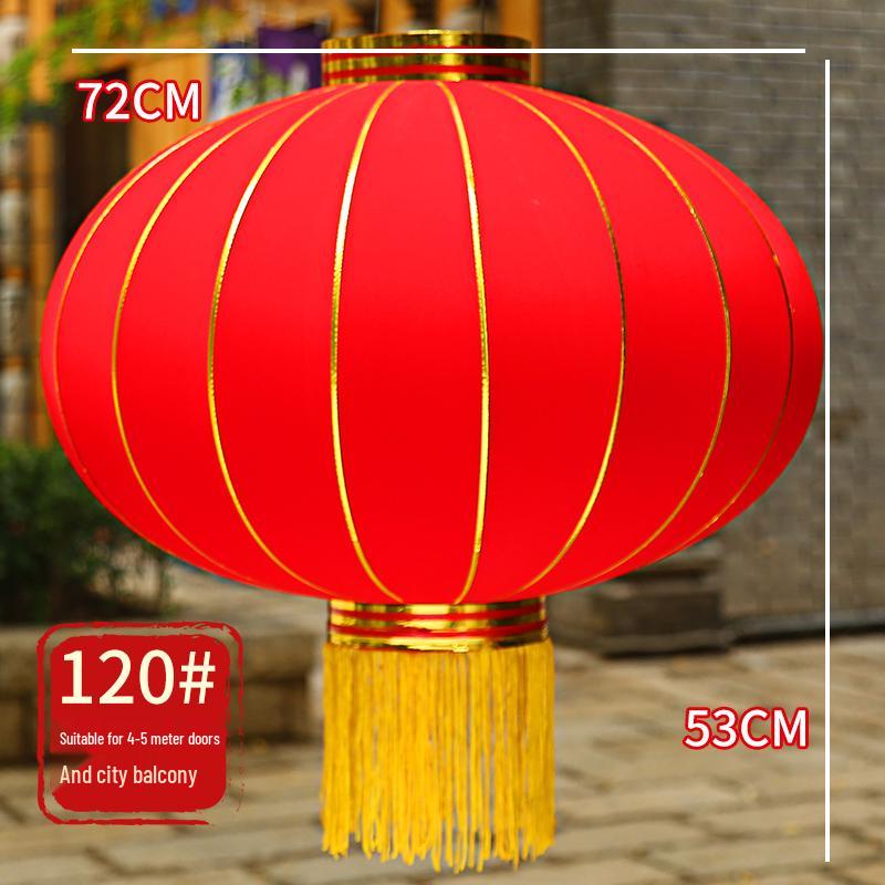 New Year Red Lantern: Waterproof Hanging Ornament for Spring Festival & Housewarming Decor