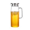 Transparent Glass Stainless Steel Lid Cold Water Kettle Household Living Room Entertaining Guests Large Capacity Milk Juice Cold Water Kettle