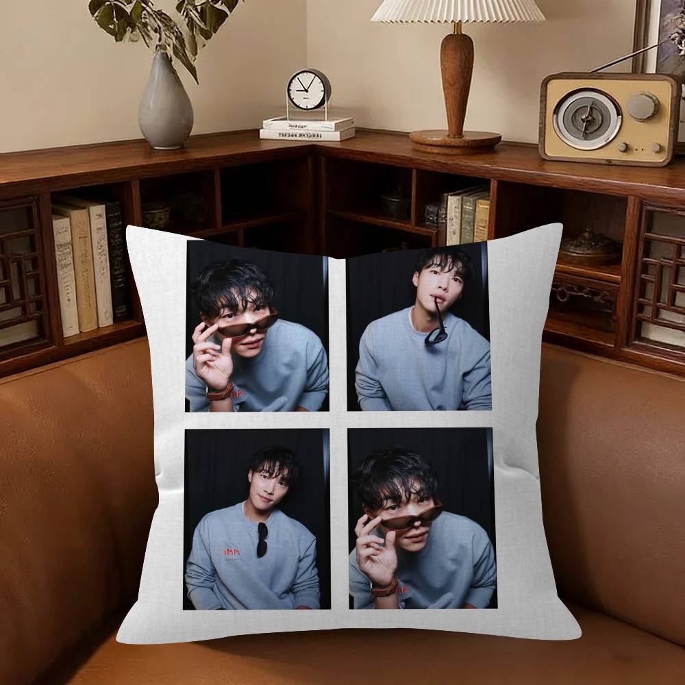 Schauspieler Woo Do H-Hwan Kissenbezug Auto Wurfkissenbezug Für Sofa Auto Weihnachtsgeschenk