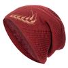 Unisex Warm Winter Hat Fashion Wheat Embroidered Knitted Hat Men & Women Add Fur Lined Thick Ski Beanie Bonnet Cap