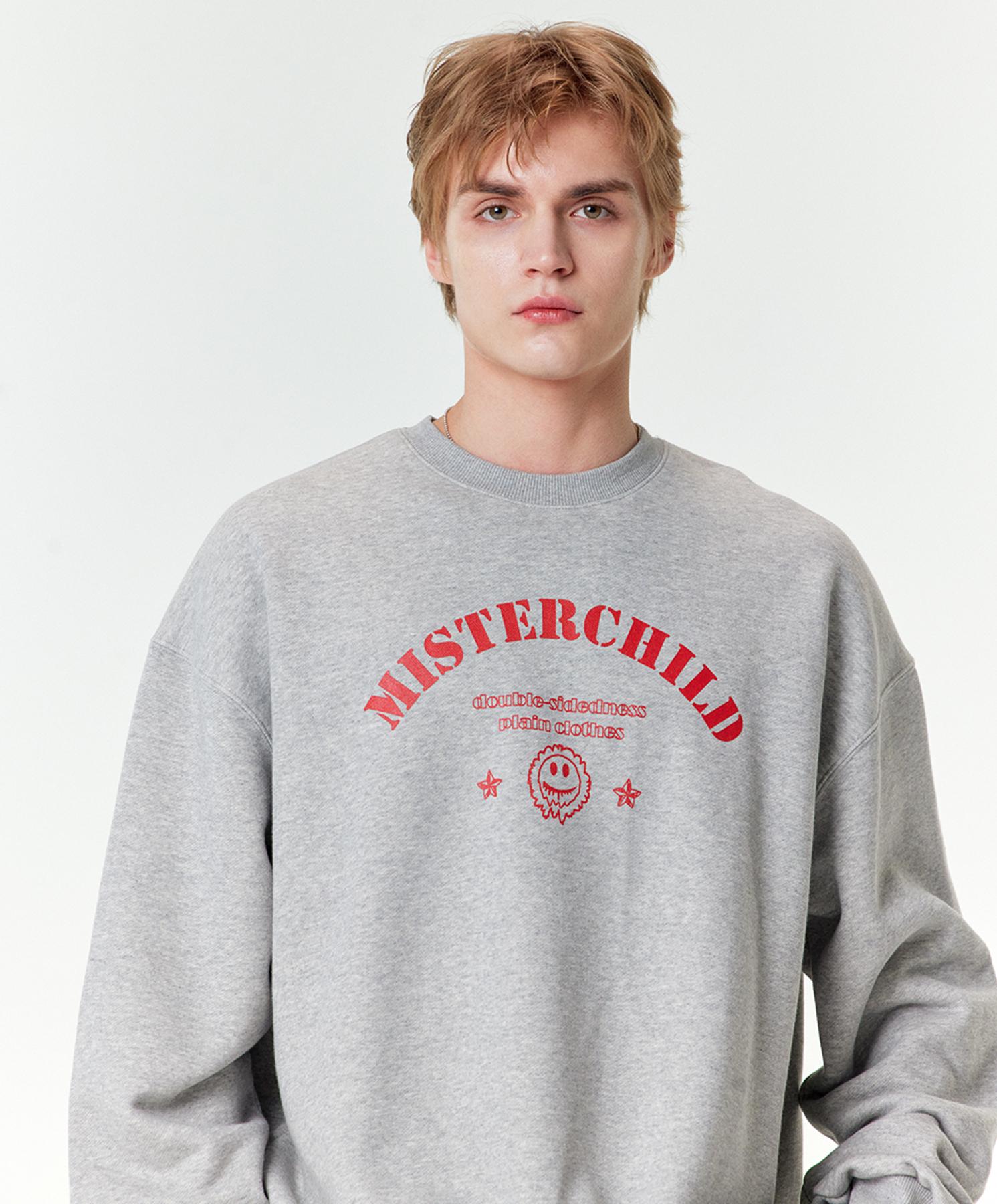 Свитшот Mister Child Arch Mc Серый L