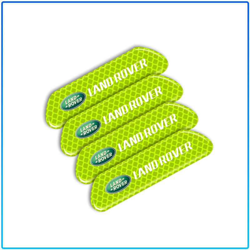 4PCS/set Car Reflective Safety Strip Stickers For Land Rover Freelander 2 L2 L319 L462 LF Range Sport Evoque L322 Discovery 2 3 4 5 Defender
