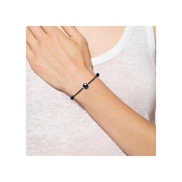 Bracelet - Contemporain - Perle d'eau douce 9-10 mm - Argent 925 - Réglable 16-24 cm
