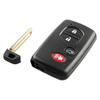 Smart Remote Key Fob Shell Case 4 button for TOYOTA VENZA