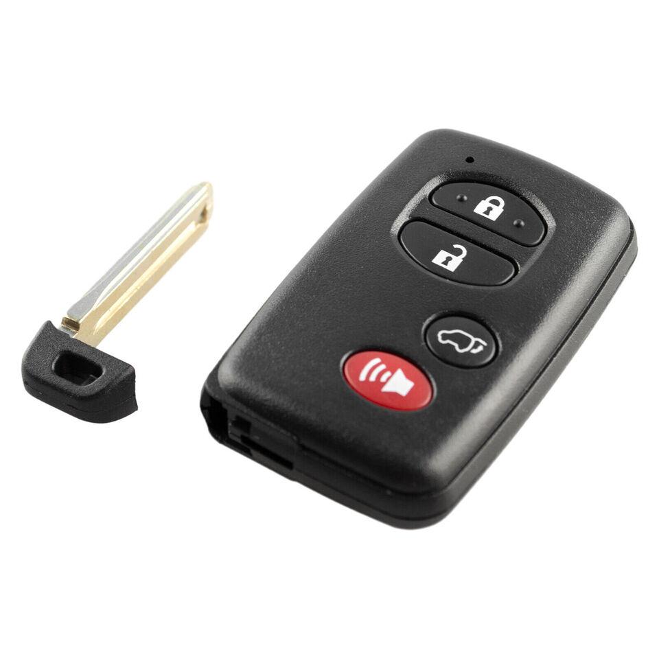 Smart Remote Key Fob Shell Case 4 button for TOYOTA VENZA
