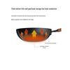 COOKER KING No-Coating Wrought Iron Stir-Fry Wok