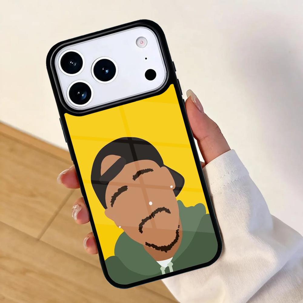 Fashion 2Pac Tupac Shakur Mobile Phone Case for IPhone 17 AIR 16pro Max 15 14 13 12 11 Bumper Cover