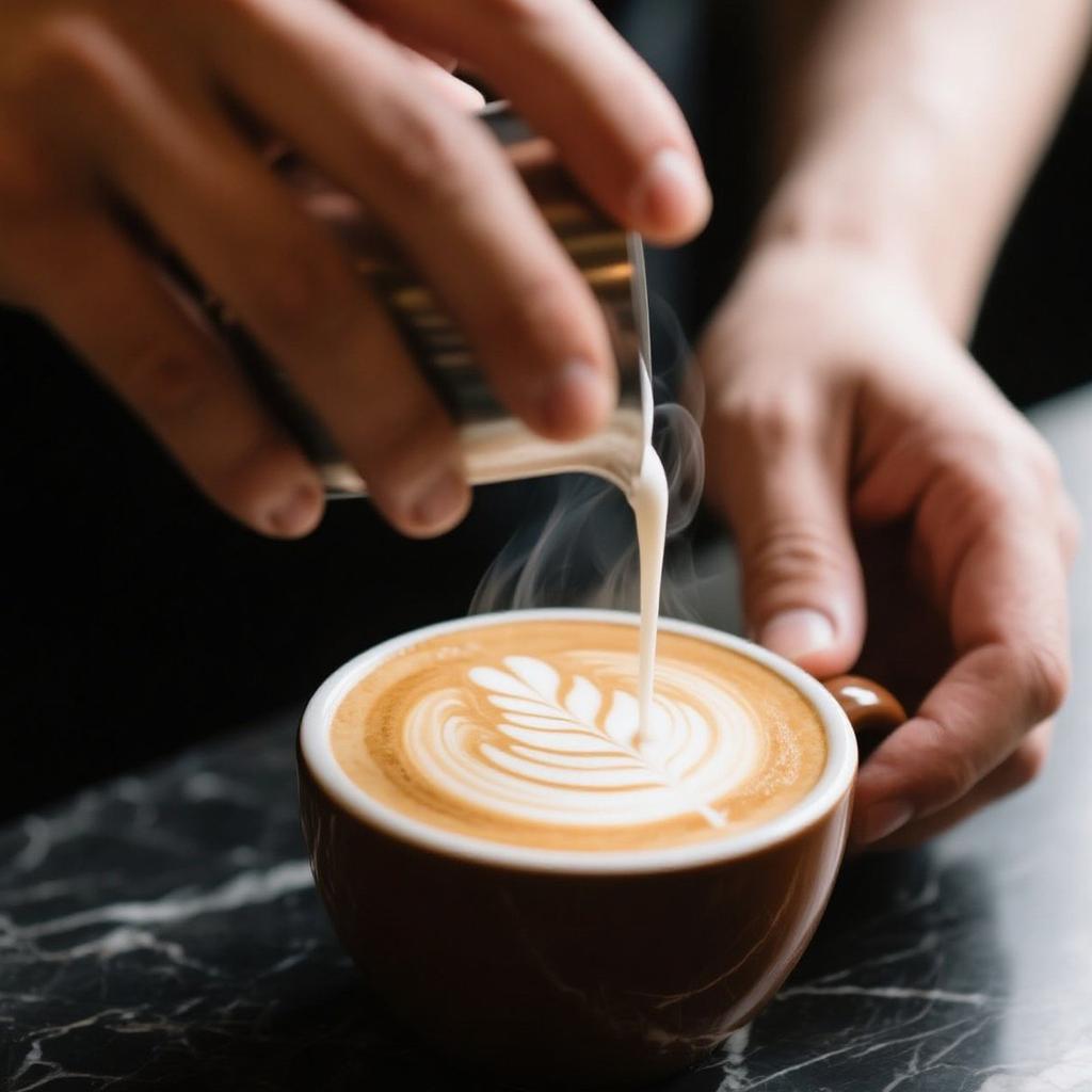 Accessorio Schiumalatte ad Alta Efficienza Riscalda il Latte Freddo Velocemente Attacco per Macchina da Caffè per la Preparazione Professionale del Caffè