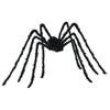 Halloween Spider Decoration with Nets 2 Pcs Black and White