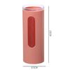 Wall Mounted Disposable Paper Cup Dispenser Pull Type Plastic Cup Holder Anti-Dust Storage Rack Office Tumbler Holders Kitchen