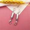 Set mixt de 10 bucăți DIY pentru colier și închizătoare de brățară cu magnet - închizătoare de homar cu două fețe și închizătoare cilindrice