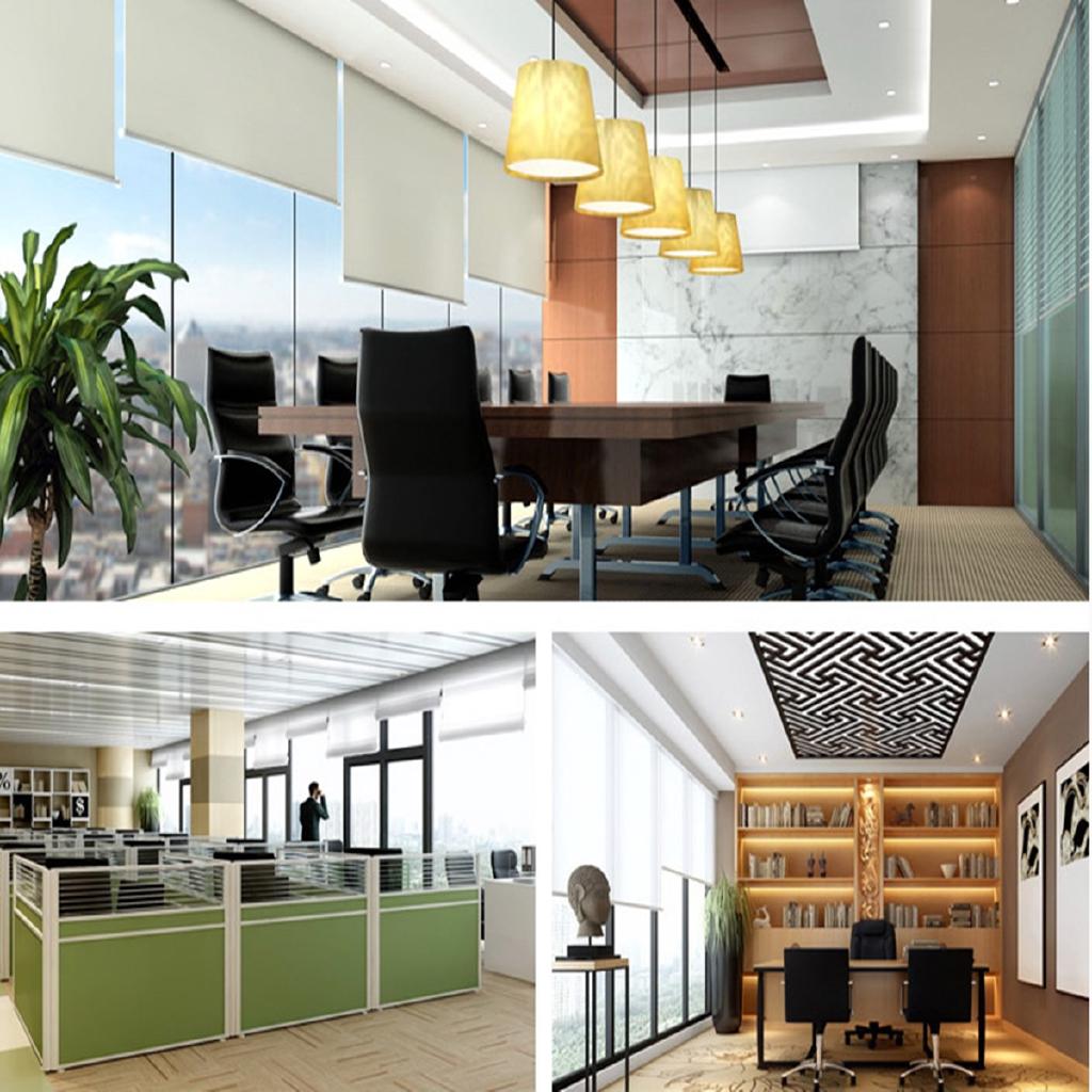 25mm DIY 30U/min Elektrischer Rollo / Jalousie Rohrmotor Kit Set Hohe Qualität Schwarz & Gelb DC 12V 11W