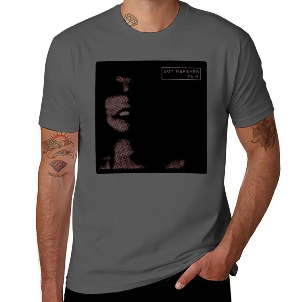 T-shirt Boy Harsher vestiti vintage vestiti carini vestiti anime t-shirt designer uomo