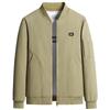Jacket Men's Spring and Autumn Men's Lapel Washing Workwear Regular Retro Loose Jacket Men's Dad Outfit