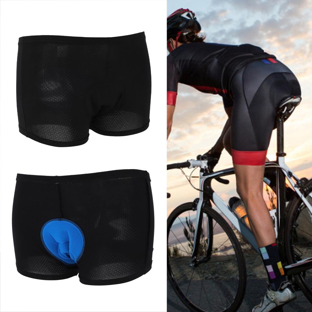 Cycling Shorts Men Cycling Undershorts 6D Padded Breathable Bicycle Short Pants UnderwearS