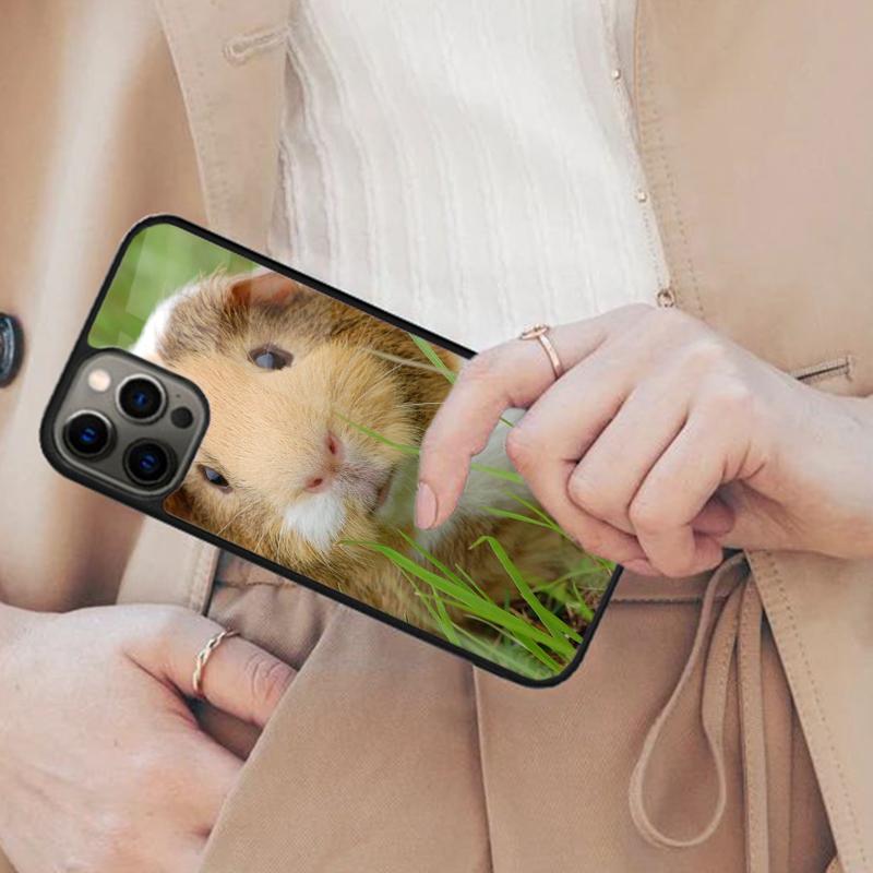 Creative Simple Cute Guinea Pig Magnetic Phone Case For APPLE iPhone 17 Air 16 14 13 12 Pro Max 15 Plus Wireless MagSafe Cover