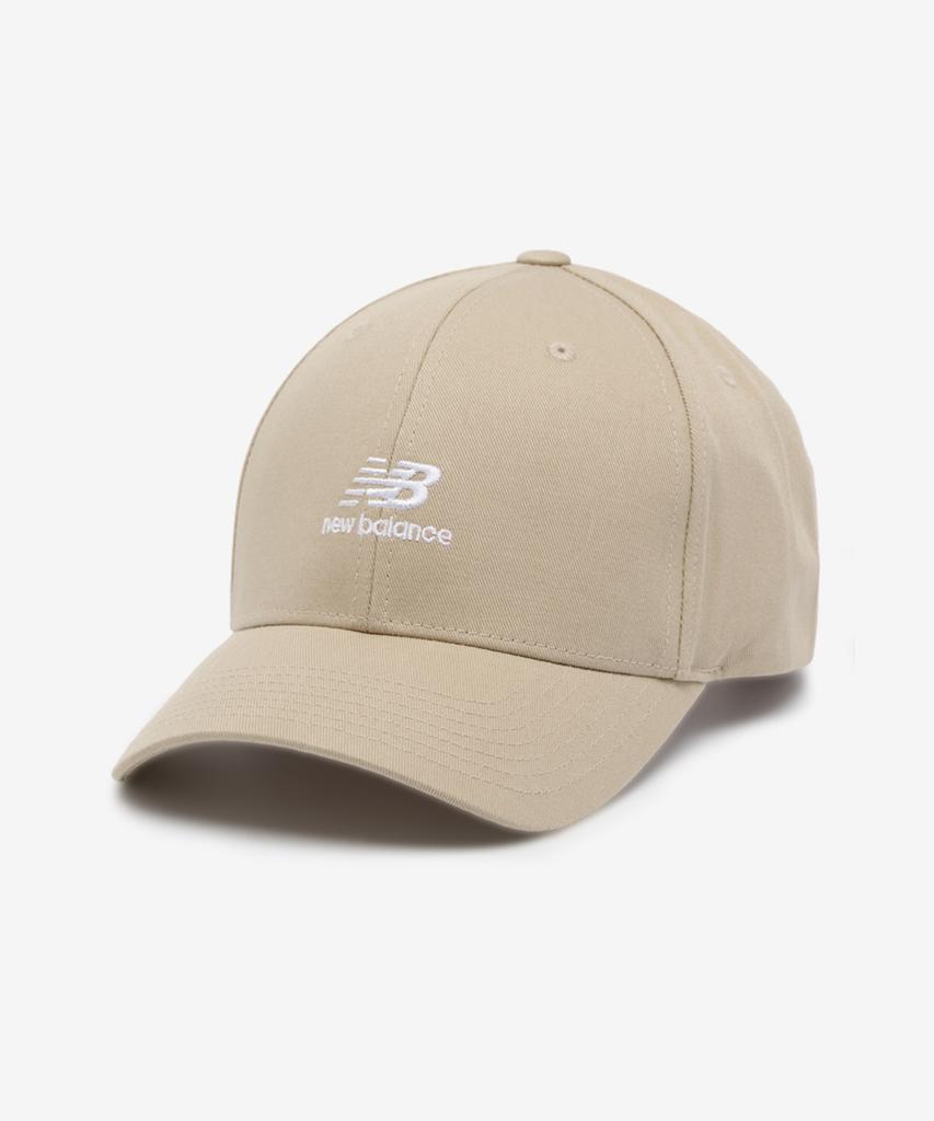 Nyuballanseu Nbgdgf1101 / Stacked Logo Structured Ball Cap (Beige)