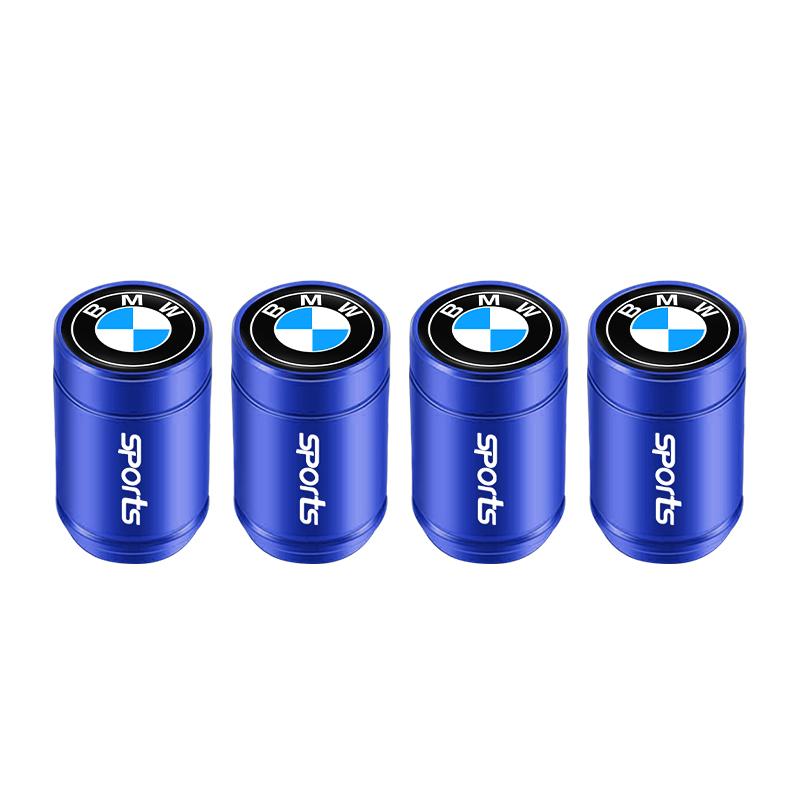 4Pcs Car Wheel Tire Valve Stems Caps For BMW M Performance E46 E90 E60 F10 F30 E39 E36 F20 E87 G30 E92 E91 X5 FZ7
