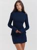 Summer/Fall New Fashion Sexy Bodycon Dress Elegant Slim Fit Long Sleeve Women's Dress