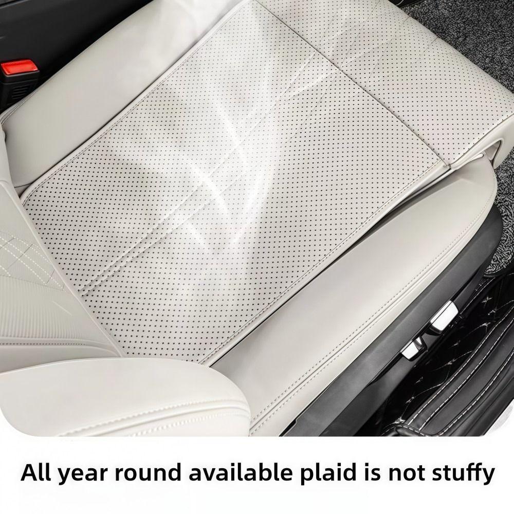 Supporto per gambe in pelle per sedile auto Universale Cuscino per sedile Estensione sedile Cuscino per gambe Per lunghi viaggi
