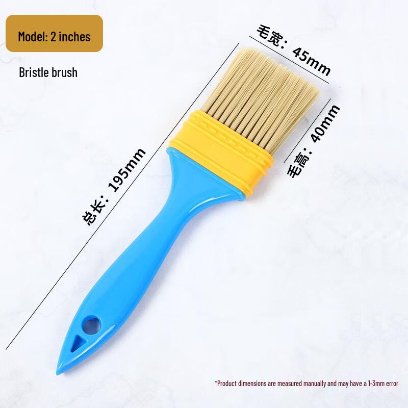 2-inch Nylon Bristle Paint Brush Set (10-Pack)