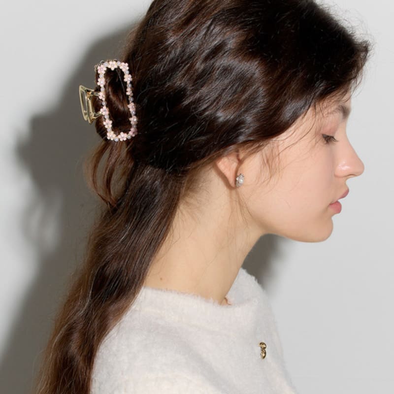 

Les Bijoux Philosophy LB_Romantic flower hair claw_2type PINK_FREE