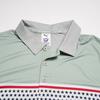 Puma Volition Patriot Star Color Block Lightweight Cool Dry Short Sleeve Polo Shirt Men Polo Shirts Cement-Gray 532982-02