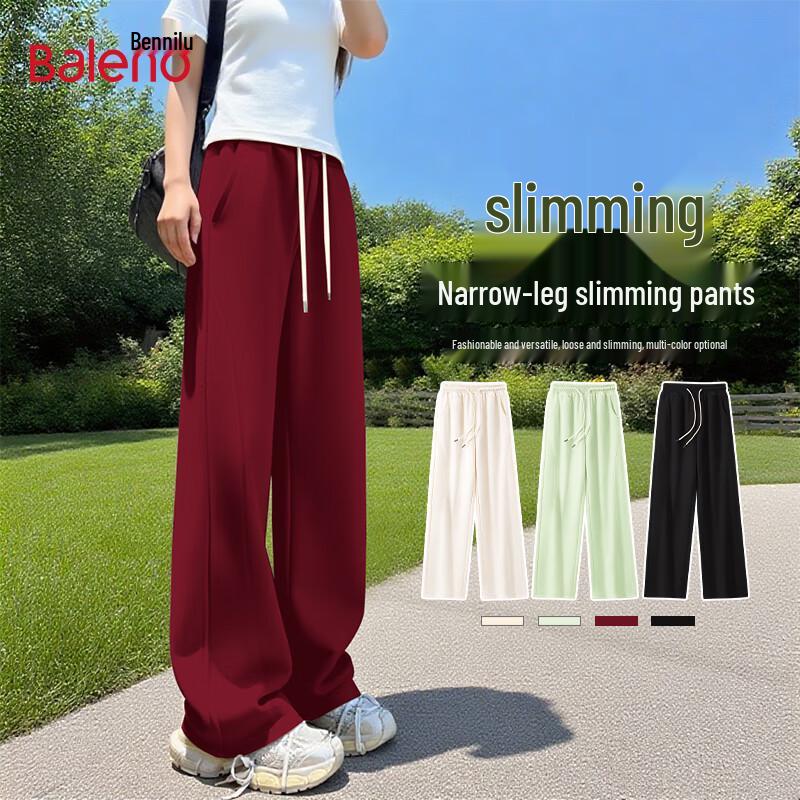 Baleno Damen 2025 Herbst/Winter Locker Gerade Bein Lässige Sweatpants