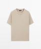 Masimodutti Short Sleeve Cotton Blend T-Shirt