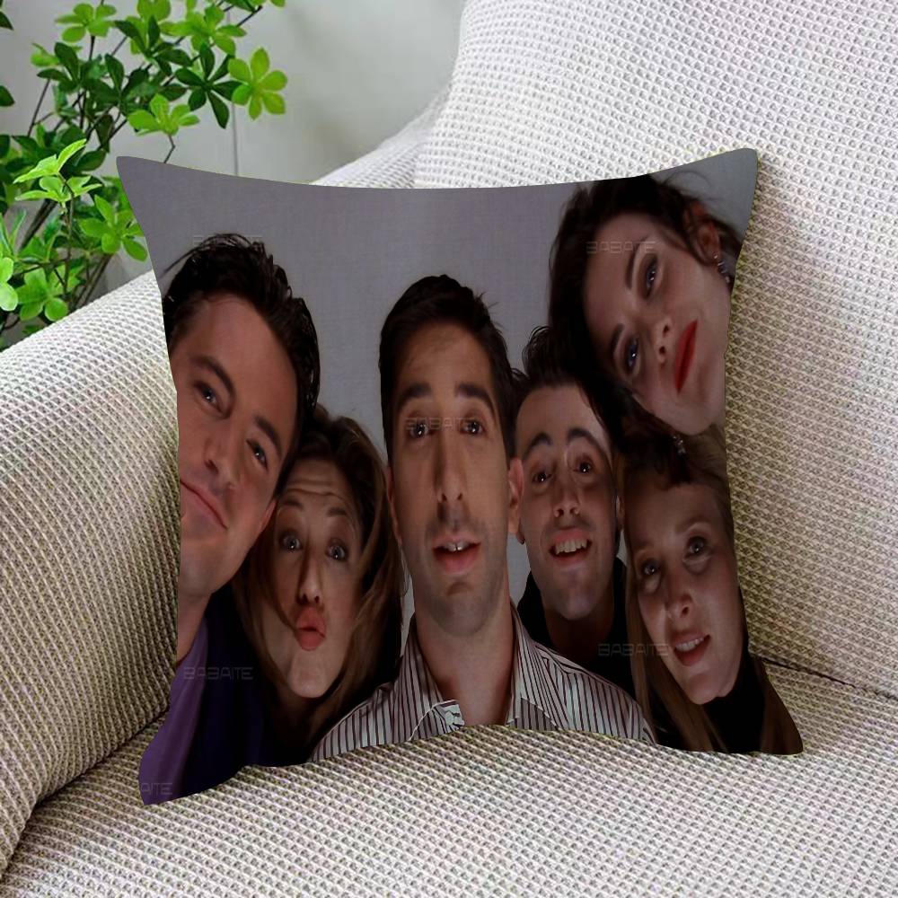 Classic Sitcom Series F-Friends Cushion Cover Inches Farmhouse Decor Home Throw Pillow Covers For Couch Decorations