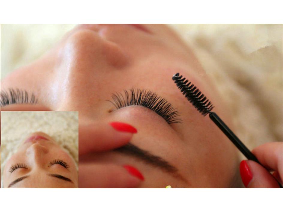 Round Head Eyelash & Eyebrow Spiral Comb Brush