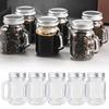 5Pcs Cute Mini Mason Jar 35ml Coffee Concentrate Bottle Storage Tank Sealed Glass Bottle  Jam